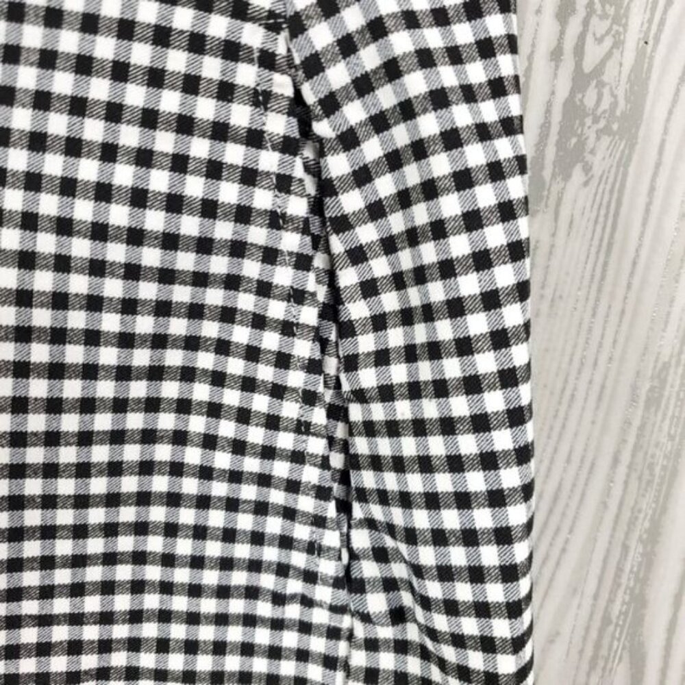 Gingham Plaid Mini Tennis Skirt Retro Urban Outfitters Pockets - Picture 4 of 6